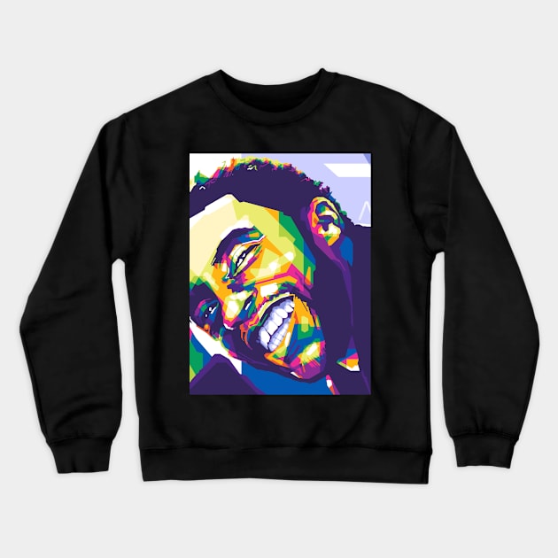 Chadwick Boseman Crewneck Sweatshirt by dr.dre45_